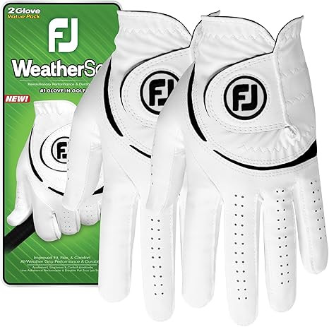 FootJoy Men's WeatherSof 2-Pack Golf Glove | Amazon (US)