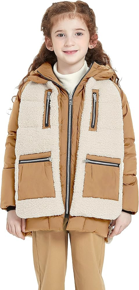 Orolay Children Hooded Down Coat Girl's Quilted Puffer Jacket Boy's Winter Jackets | Amazon (US)