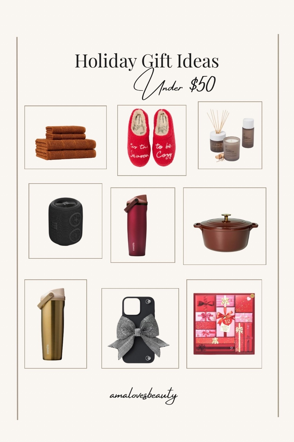 Holiday gift ideas under $50, gift guide for the holiday season, gift guide, Target finds, affordable gifts for the holidays

#LTKGiftGuide #LTKCyberWeek #LTKHoliday