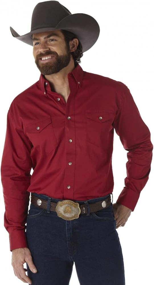 Wrangler Men's Painted Desert Basic Shirt | Amazon (US)