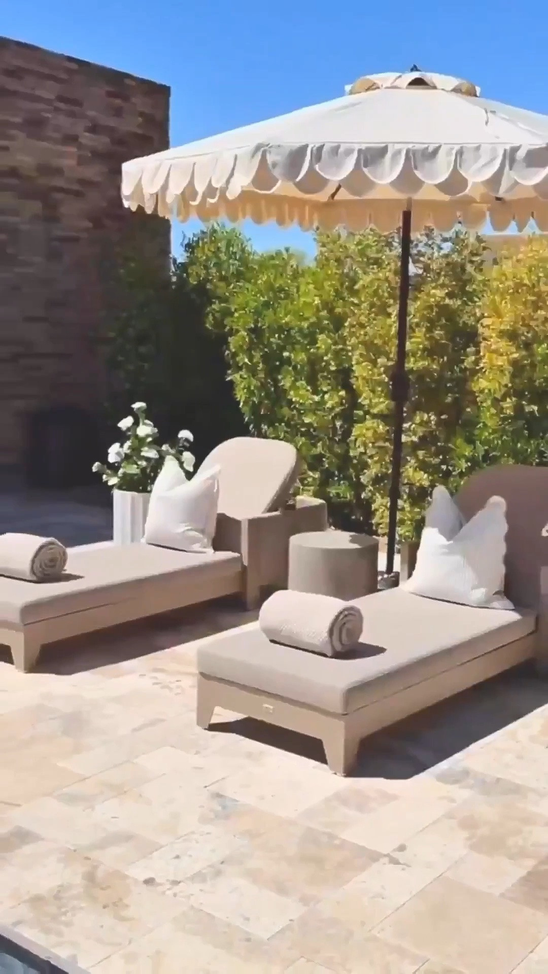 These chaise lounges + faux stone planters + faux flower trees + and umbrellas are GORGEOUS! Seriously.. I'm picky and I'm in LOVE! It's giving relaxed resort vibes at home This has been my favorite spot the last few days outdoor chaise lounge faux stone planters faux floral trees scalloped umbrella outdoor designer inspired patio resort style outdoor space amazon outdoor decor spring home decor 


Summerthompsonstyles

#LTKHome #LTKSaleAlert