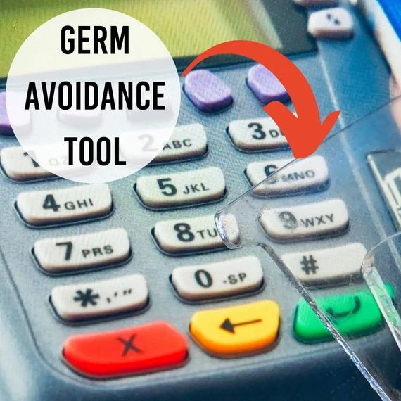 Germ Virus Avoidance Keychain Tool - Hands Free Door Opener, Sanitary Utility Tool for Pushing AT... | Etsy (US)