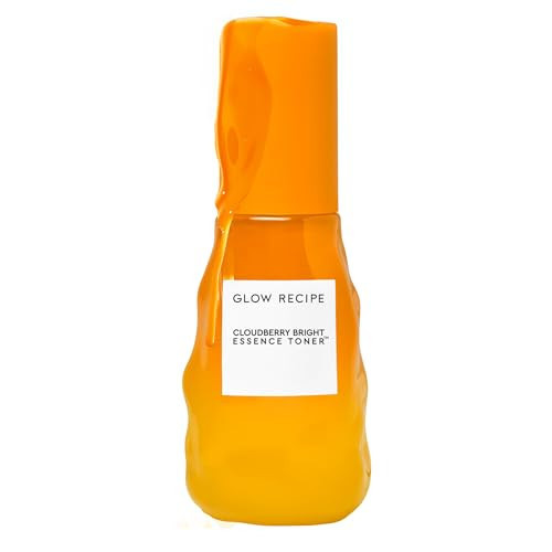 Glow Recipe Travel Size Cloudberry Brightening Toner + Essence Skincare-CoQ10 Face Toner to Strengthen Skin Barrier+Hydrating Rice Water, Vitamin C, E & 5% Glycerin to Soften & Even Skin Tone (30 ml) | Amazon (US)