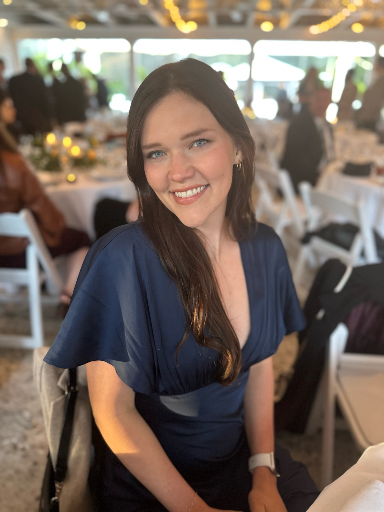 Flutter Sleeve Satin Maxi Dress in Navy Blue

Perfect for weddings!

size XS

#LTKWedding #LTKSeasonal