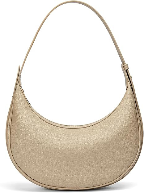 BOSTANTEN Crescent Shoulder Bag Vegan Leather Purses for Women Trendy Crossbody Clutch Hobo Handb... | Amazon (US)