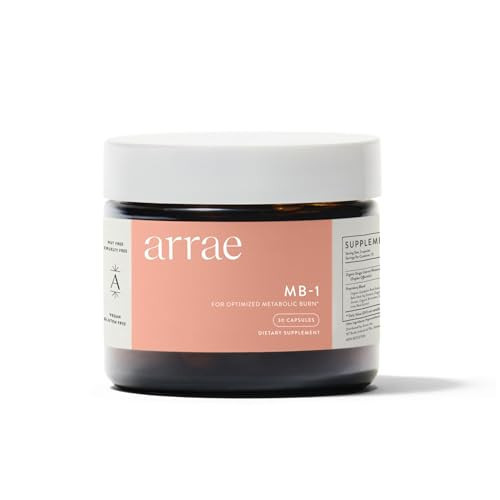 Arrae MB-1 Metabolism Support Supplement for Women | Natural Digestive & Energy Formula | 30 Capsules | Amazon (US)