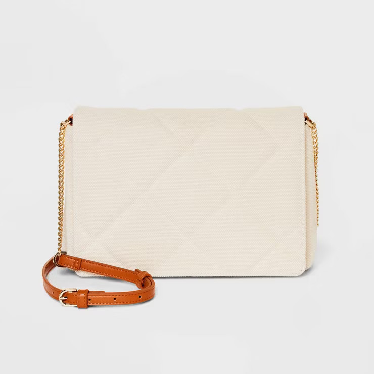 Square Woven Crossbody Bag - A New Day™ | Target