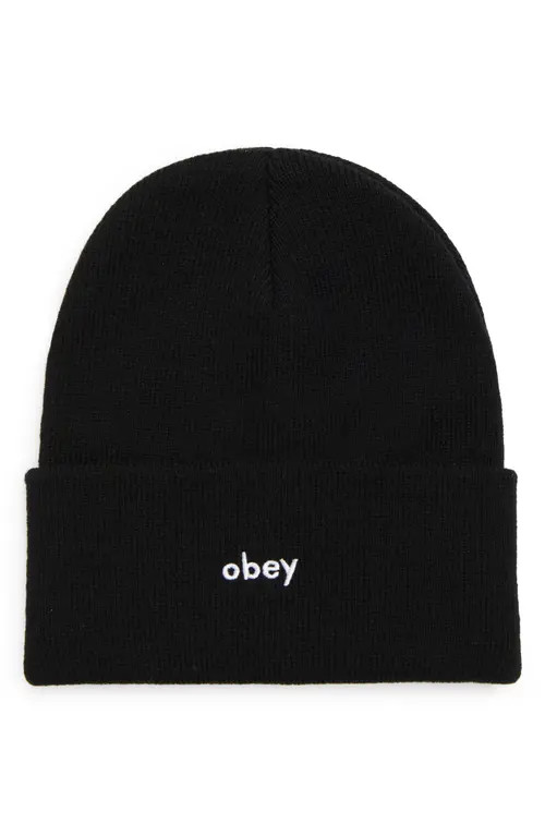 Obey Karma Beanie in Black at Nordstrom | Nordstrom