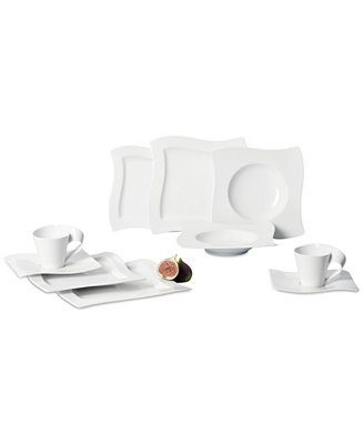 Villeroy & Boch New Wave 30 Pc. Dinnerware Set, Service for 6 - Macy's | Macy's