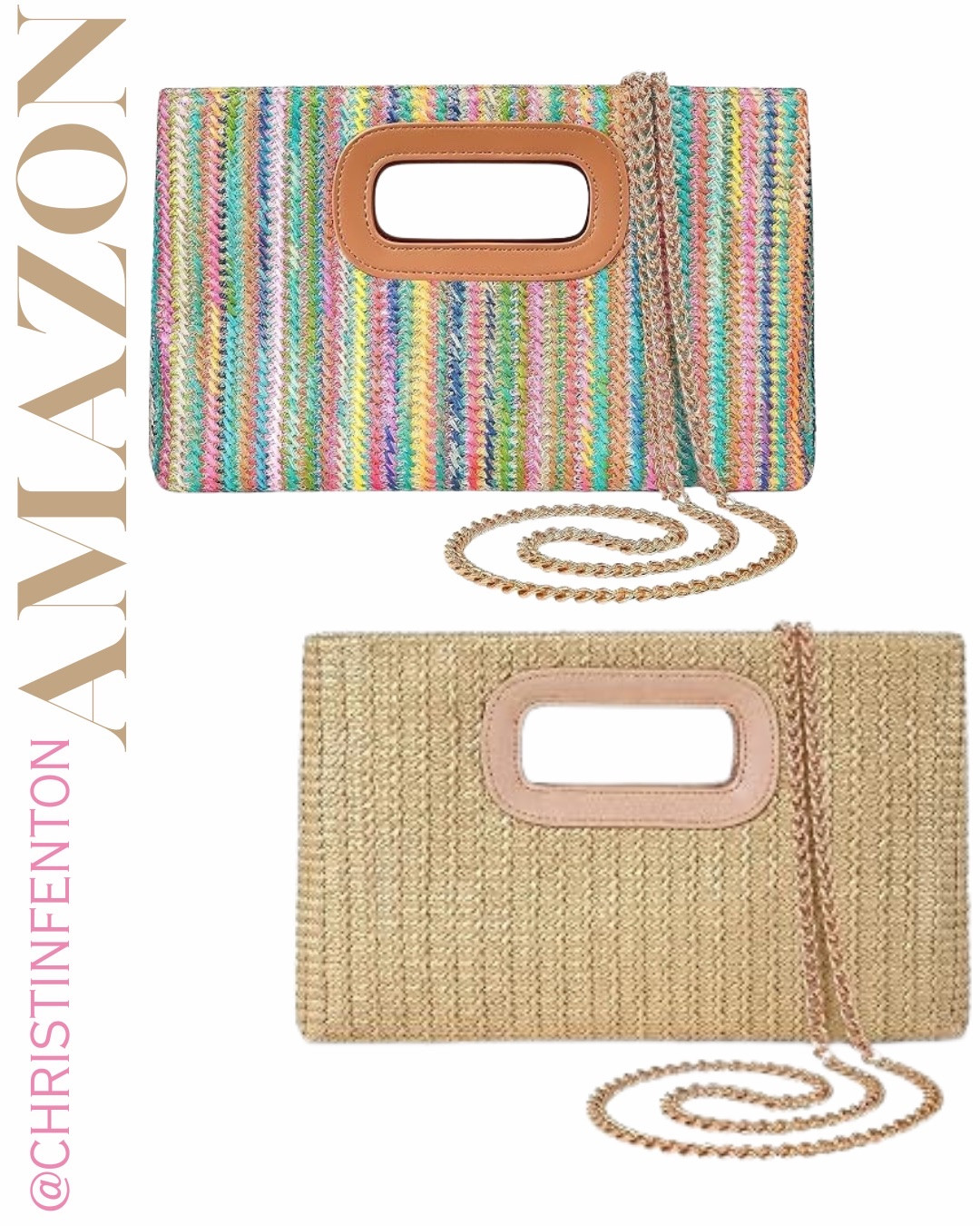 Amazon handbags 🎀 Amazon clutches, crossbody bags, weekender bags & stachel bags. Click the products below to shop! Follow along @christinfenton for new looks & sales! @shop.ltk  Thank you for shopping here with me! 🤍 XoX Christin