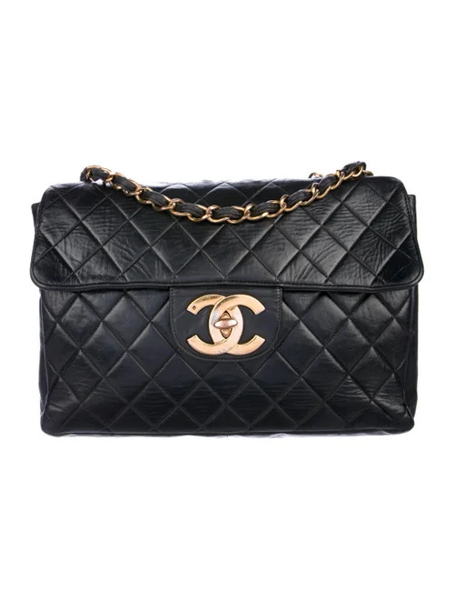 Vintage Jumbo XL Single Flap Bag | The RealReal