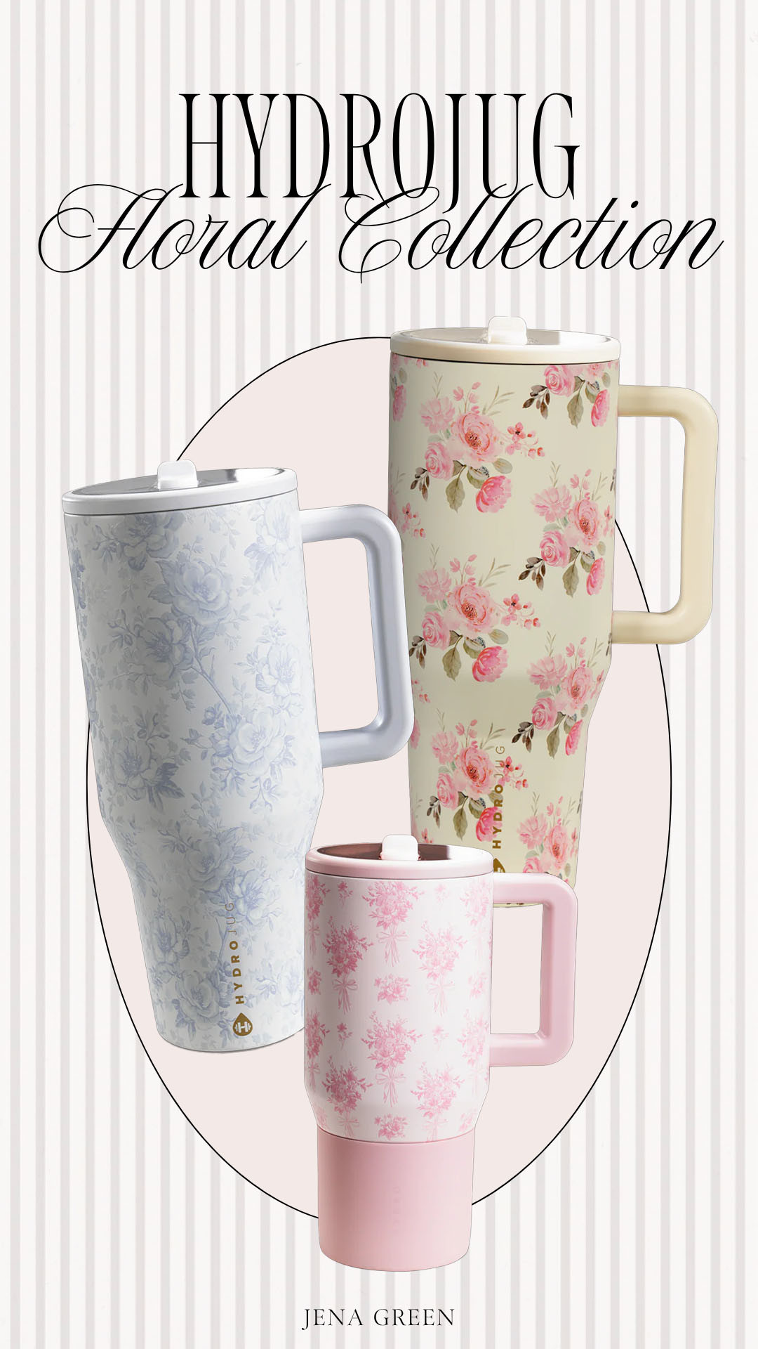 Floral Hydrojug | Hydrojug Floral Cups 

 #LTKSeasonal #LTKTravel