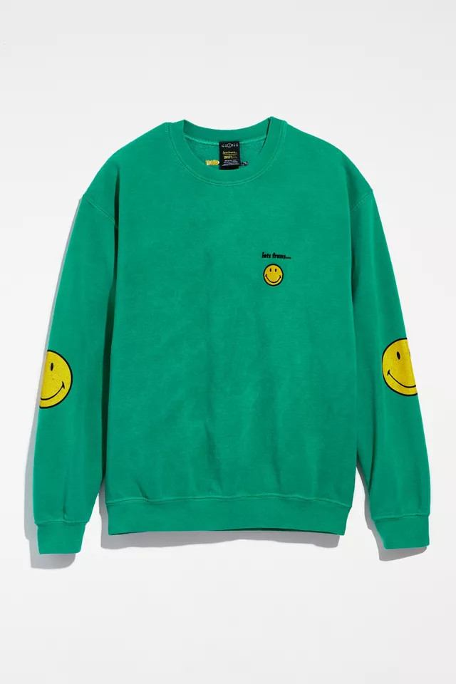 iets frans… X Smiley Elbow Print Crew Neck Sweatshirt | Urban Outfitters (US and RoW)