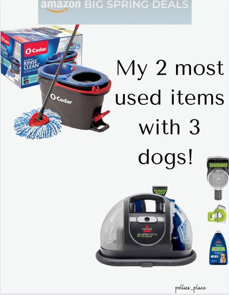The two items I cannot live without! 
#amazon #amazonhome #dogmom #cleaningsupplies #bigspringsale #springcleaning

#LTKhome #LTKsalealert
