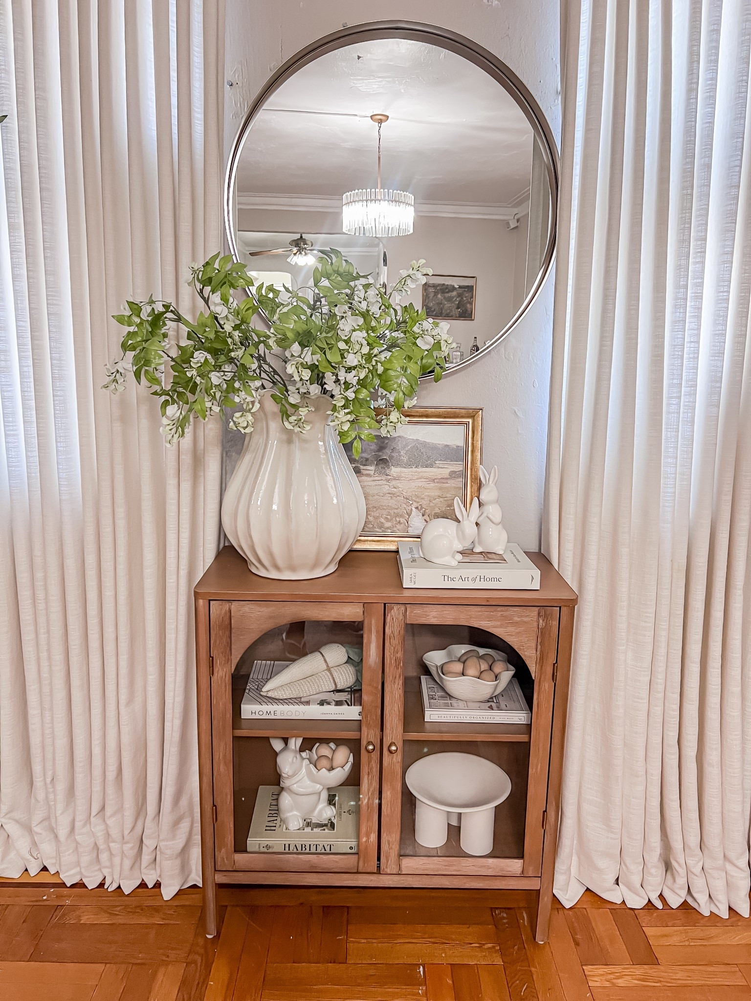 Easter Sideboard Decor 

#LTKHome #LTKSeasonal