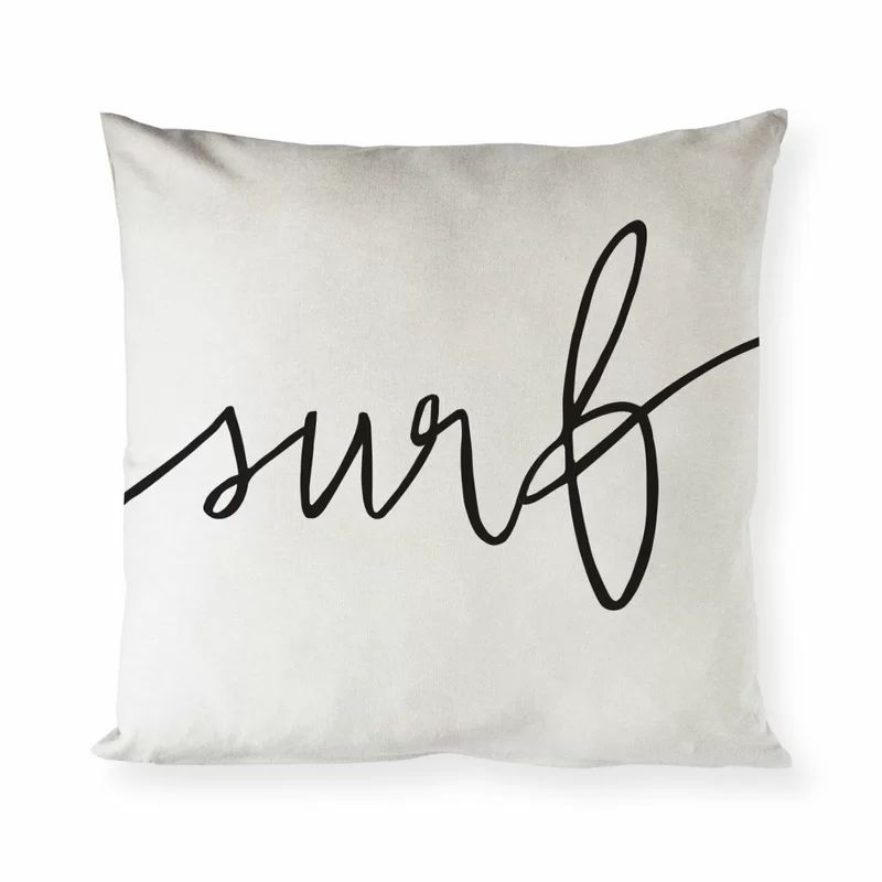 Skaket Surf Cotton 16" Throw Pillow Cover | Wayfair North America