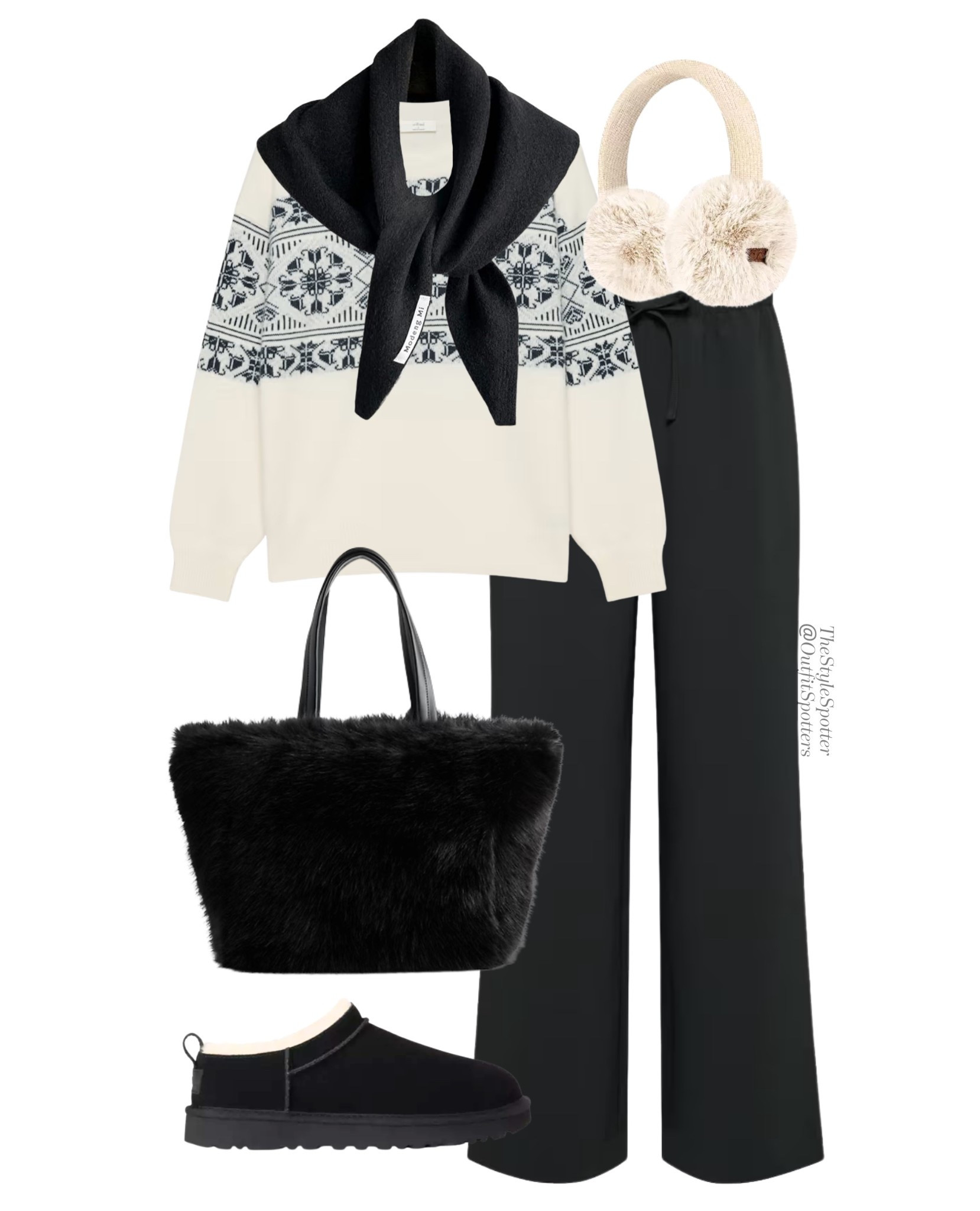 Winter Outfit Idea ❄️ 
A winter look is the perfect combination or classic staples layered for the cool temperature. Includes soft hues and unique textures such as suede, cashmere, or denim. 
Shop this look👇🏼 ⛄️ 


#LTKootd #LTKHoliday #LTKdayinmylife