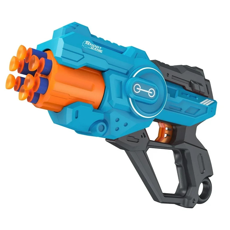 Contixo Foam Dart Blaster w/ Soft Foam Darts, Indoor & Outdoor, Kids Toys - Blue - Walmart.com | Walmart (US)