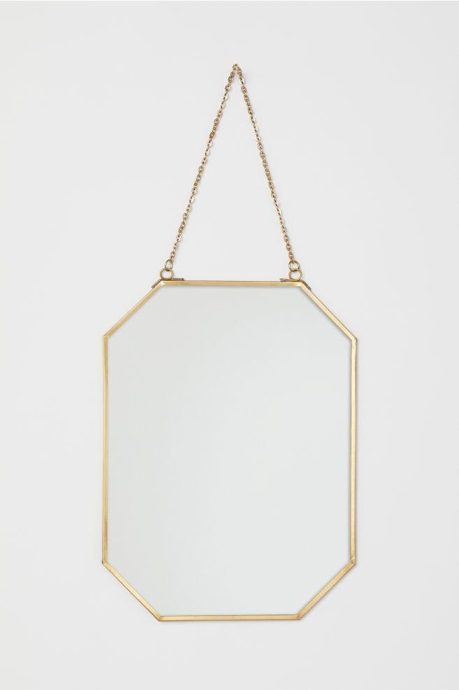 Metal-framed mirror | H&M (UK, MY, IN, SG, PH, TW, HK)