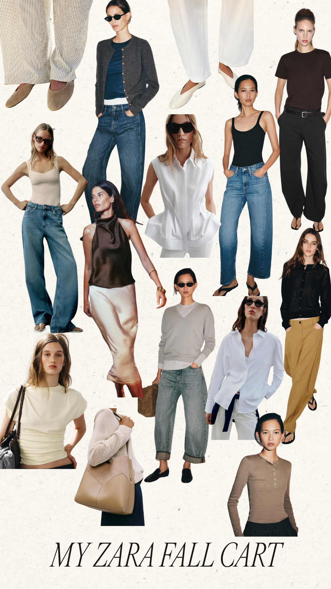Must have pieces for the fall from Zara 

 