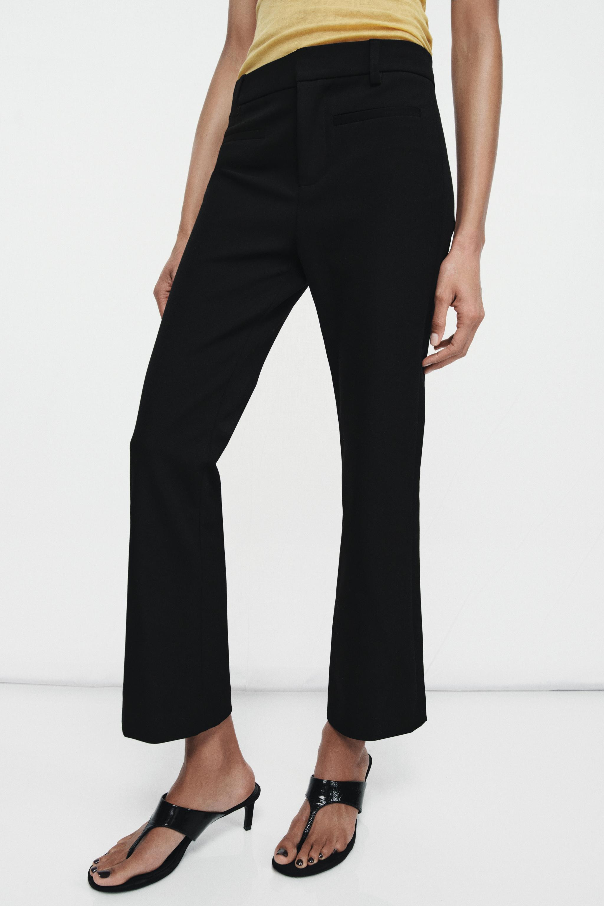 ZW COLLECTION CROPPED PANTS | Zara Canada