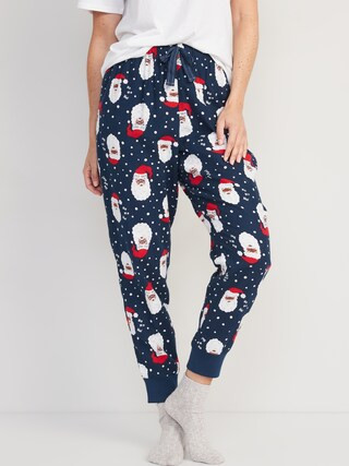Printed Flannel Jogger Pajama Pants for Women | Old Navy (US)