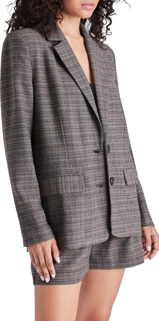 Plaid Boyfriend Blazer | Nordstrom