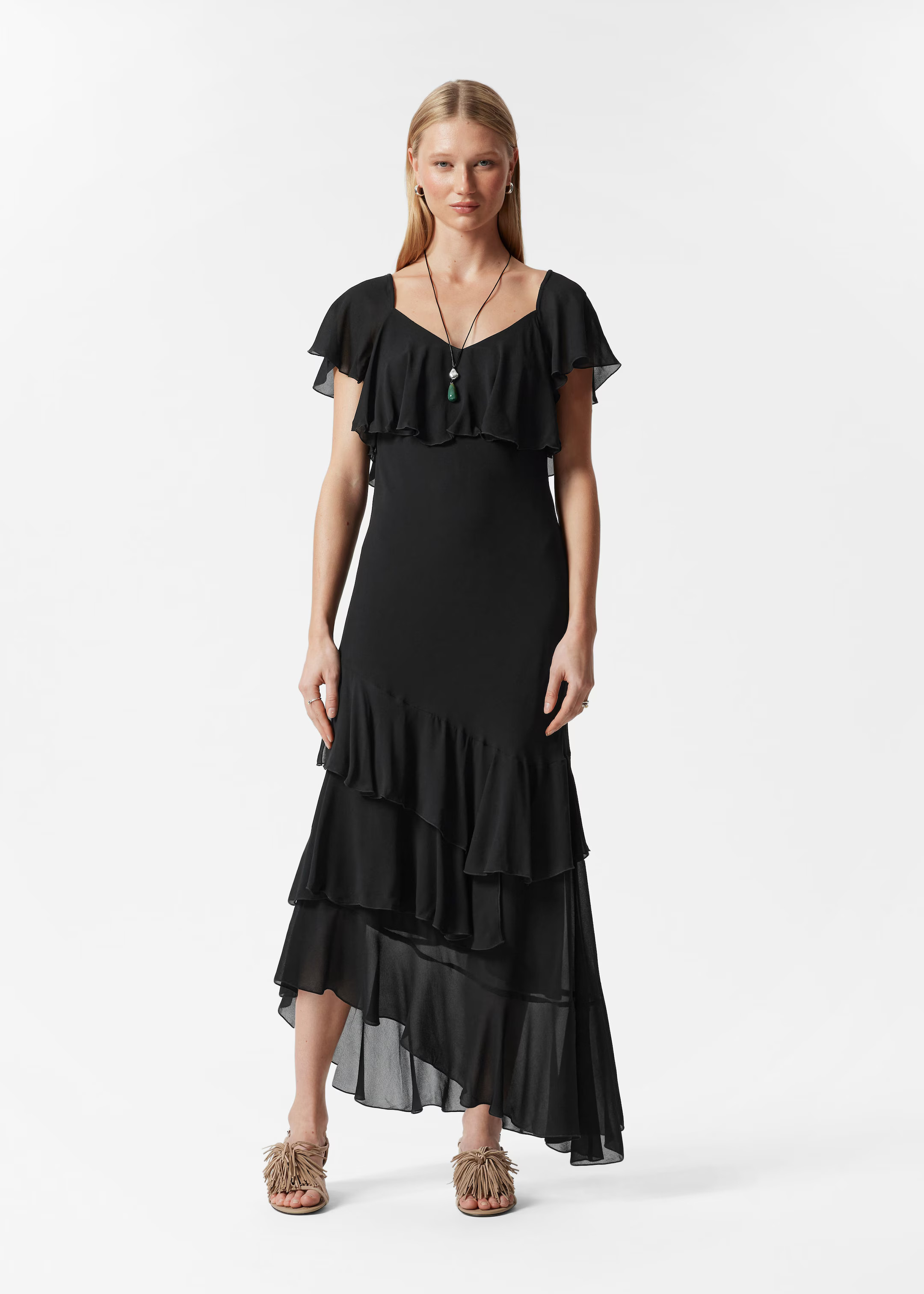 Ruffle Maxi Dress | & Other Stories UK