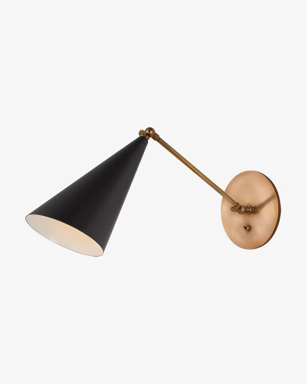 Clemente Single Arm Library Sconce | McGee & Co.