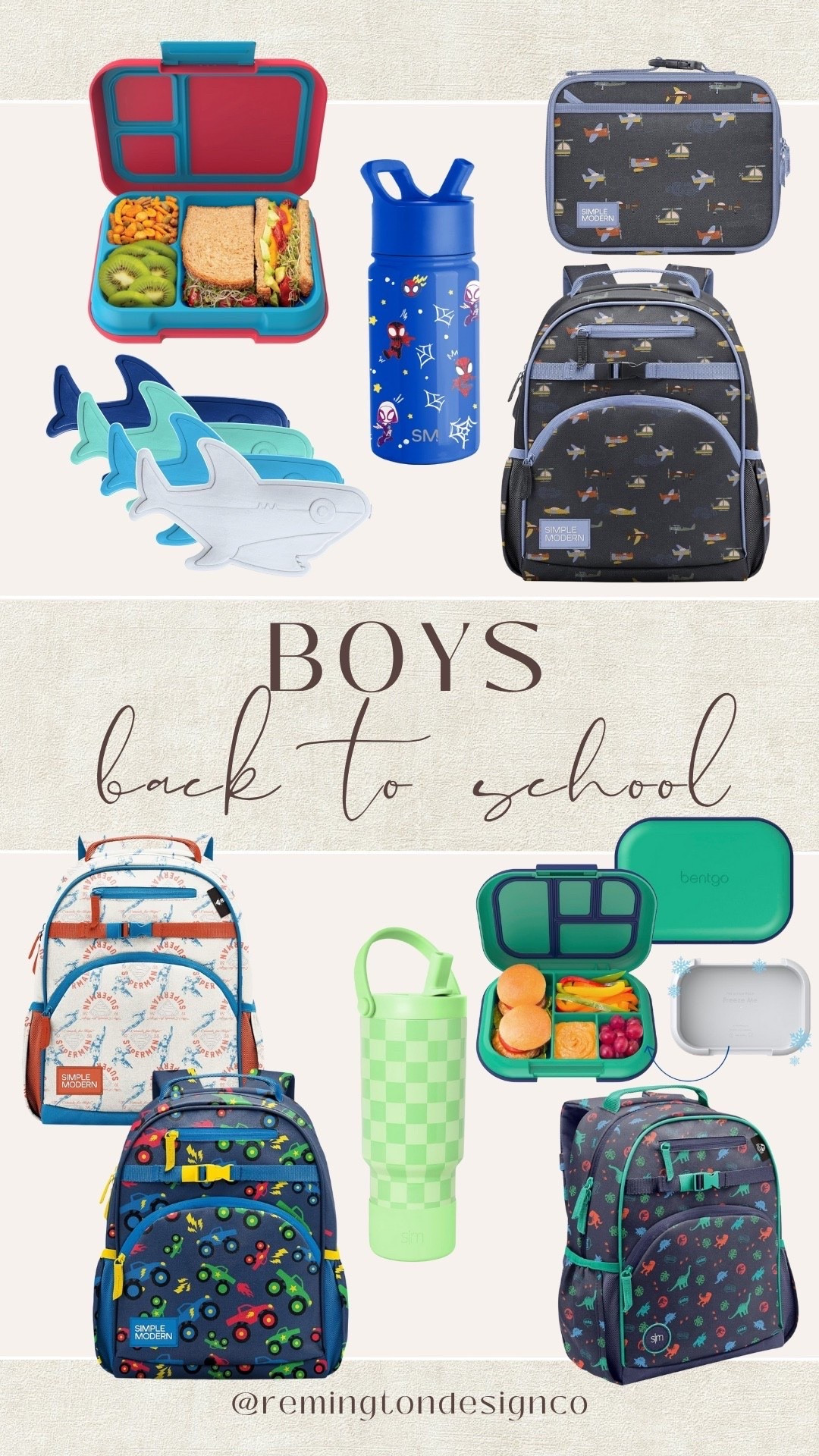Boys back to school finds! 

Lunch box - Backpack - Kids finds - School essentials - Snack box - Water bottle - School necessities #LTKStyleTip
