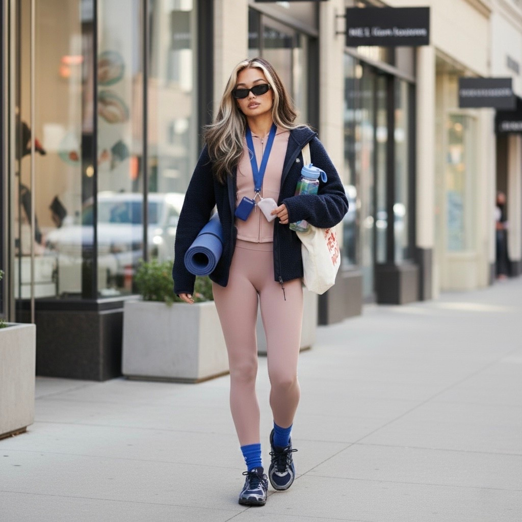City errands but make it functional 🤍
Wearing a sculpting active set that actually holds everything in while still being comfortable enough for walking, coffee runs, Pilates, or grabbing groceries after the gym. This is my go-to “I’m out all day” look — supportive, flattering, and easy to layer.

I’m wearing size small in the top and leggings for a snug but comfy fit (true to size).
Perfect for workouts, long walks, travel days, or throwing on a jacket and heading into the city.

Everything linked for easy shopping — save this one if you live in activewear like I do.

✨ Shop the full look below


#LTKSeasonal #LTKActive #LTKFindsUnder100