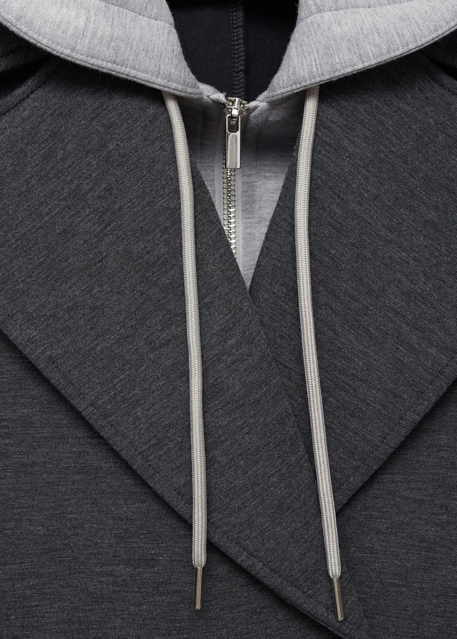 Combined coat with hood - Women | MANGO USA | Mango (US/MX/AU)