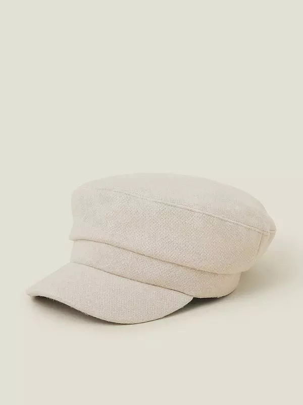 Accessorize Textured Baker Boy Hat | Very (UK)