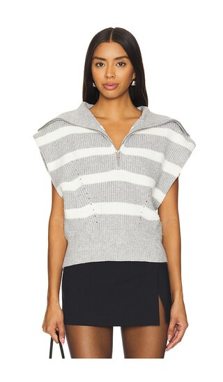 Easton Sweater in Heather Grey | Revolve Clothing (Global)