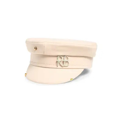 Ruslan Baginskiy Pierced Baker Boy Hat in Beige at Nordstrom, Size Large | Nordstrom