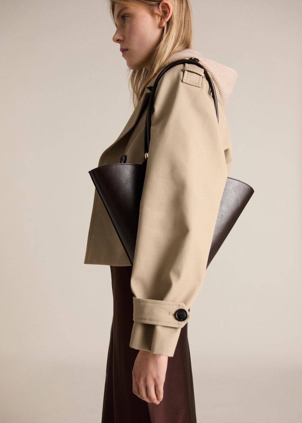 Double-breasted jacket with lapels - Women | MANGO USA | Mango (US/MX/AU)