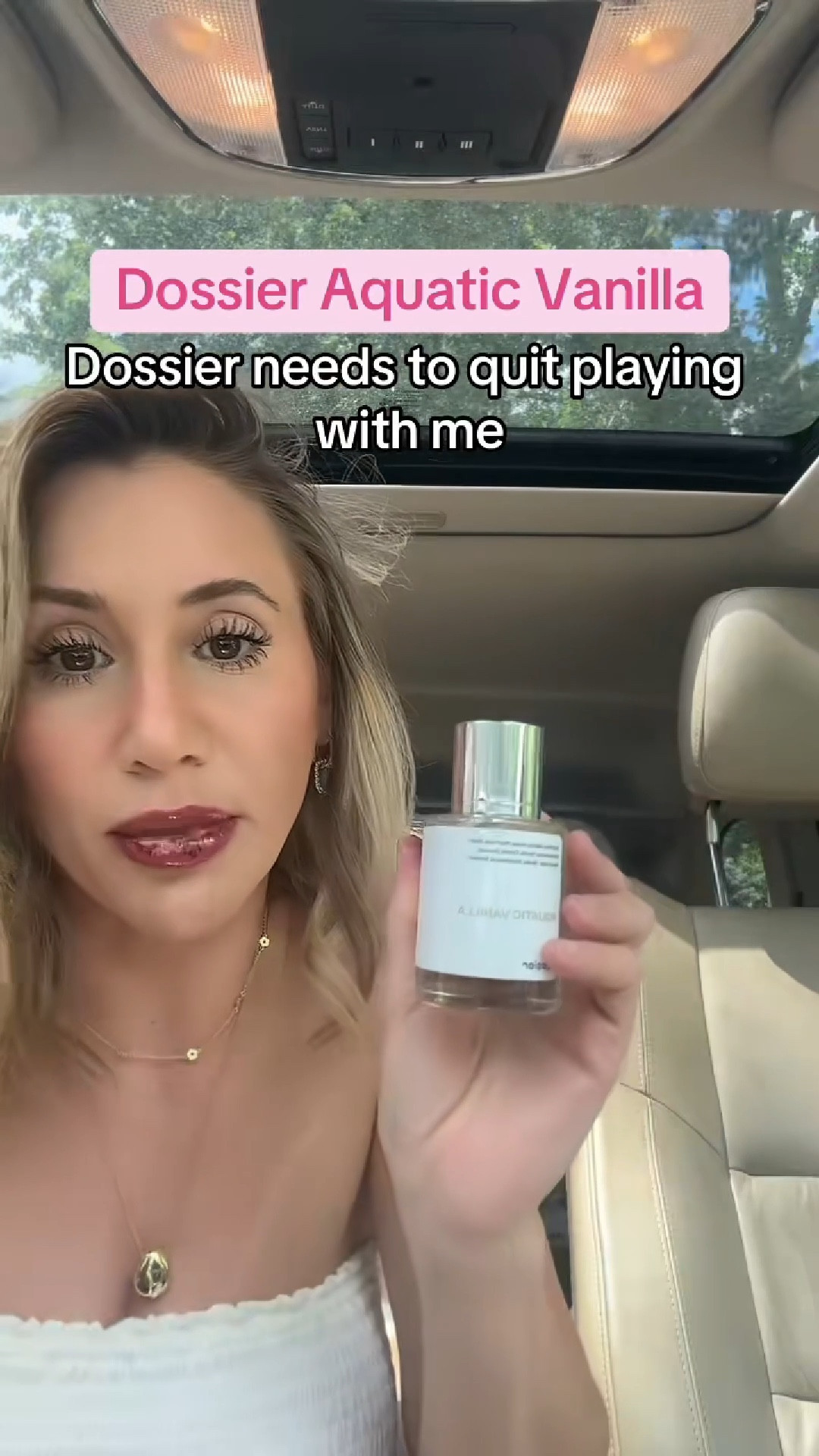 Coming in at only $29, yet smelling much more expensive, Dossier Aquatic Vanilla Perfume has become one of my signature scents. 

This unisex fragrance can easily be worn any season, but the coconut notes make it a summer perfume favorite for me. It is super long lasting & one of my most complimented perfumes.

Top notes: marine notes, red fruits, rose
Middle notes: vanilla, orchid, coconut
Base notes: musks, sandalwood, benzoin 

Vegan, paraben & phthalate free, colorant & uv filter free

Per Dossier - inspired by Juliette has a gun vanilla vibes. 

I highly recommend dossier fragrances - amazing quality and price.

#perfume #fragrance #dossier #dossierperfume #beauty #vanilla #coconut #smellsgood #giftsforher #unisex #giftideas #scents 

#LTKFindsUnder50 #LTKGiftGuide #LTKBeauty