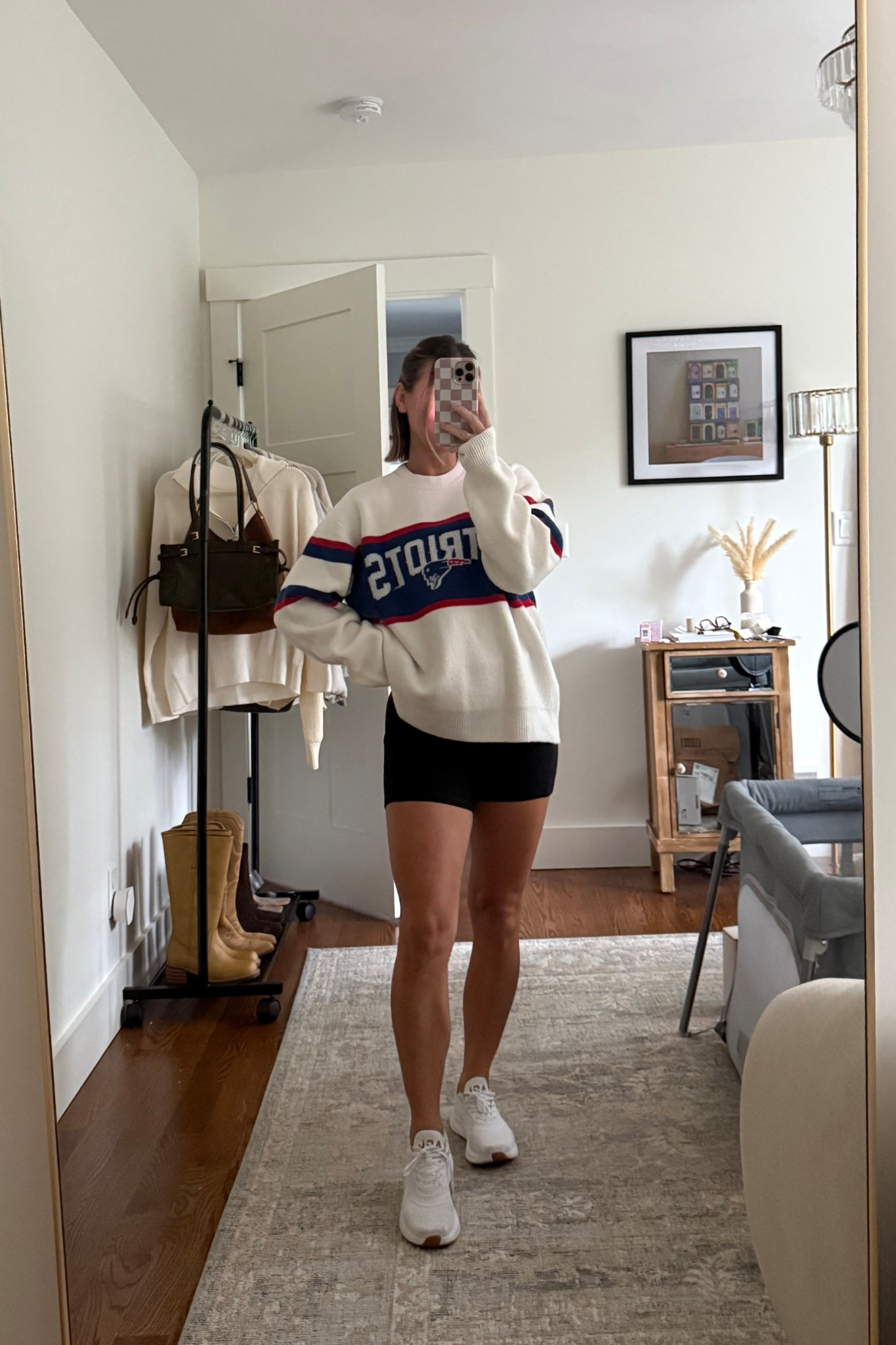 This Pat’s sweater stole my heart!! Perfect for football Sunday — did a small bc it’s men’s but wish I did medium. Still love her 

#LTKStyleTip #LTKSeasonal #LTKFallSale