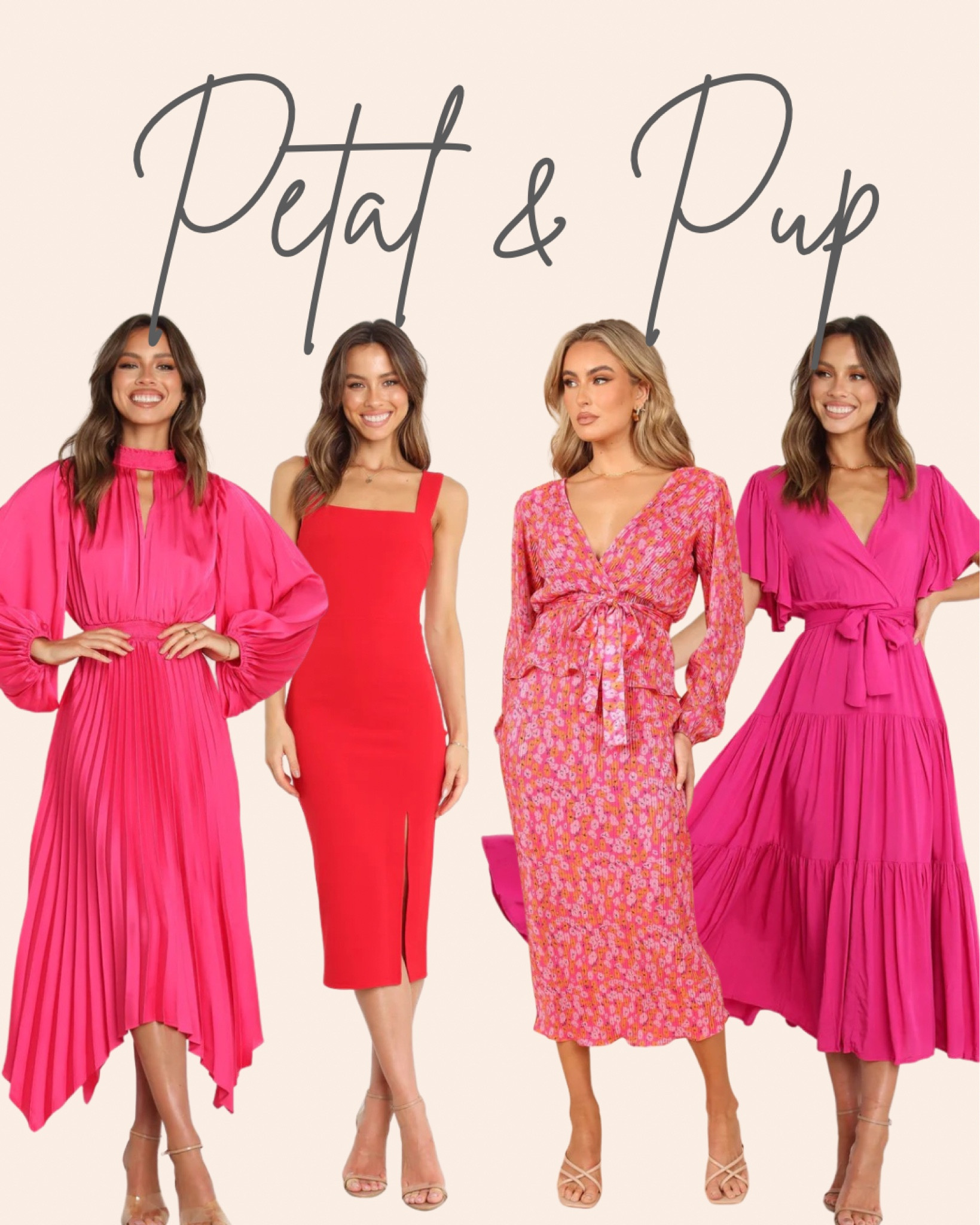 Pink dresses from Petal and Pup
Valentine’s Day 
Valentines 
Pink dress 
Wedding guest dress 
Cocktail dress, formal dress, baby shower dress, hot pink, preppy, date night, baby shower dress, bridal shower dress, sequins

#LTKwedding #LTKbump #LTKunder100