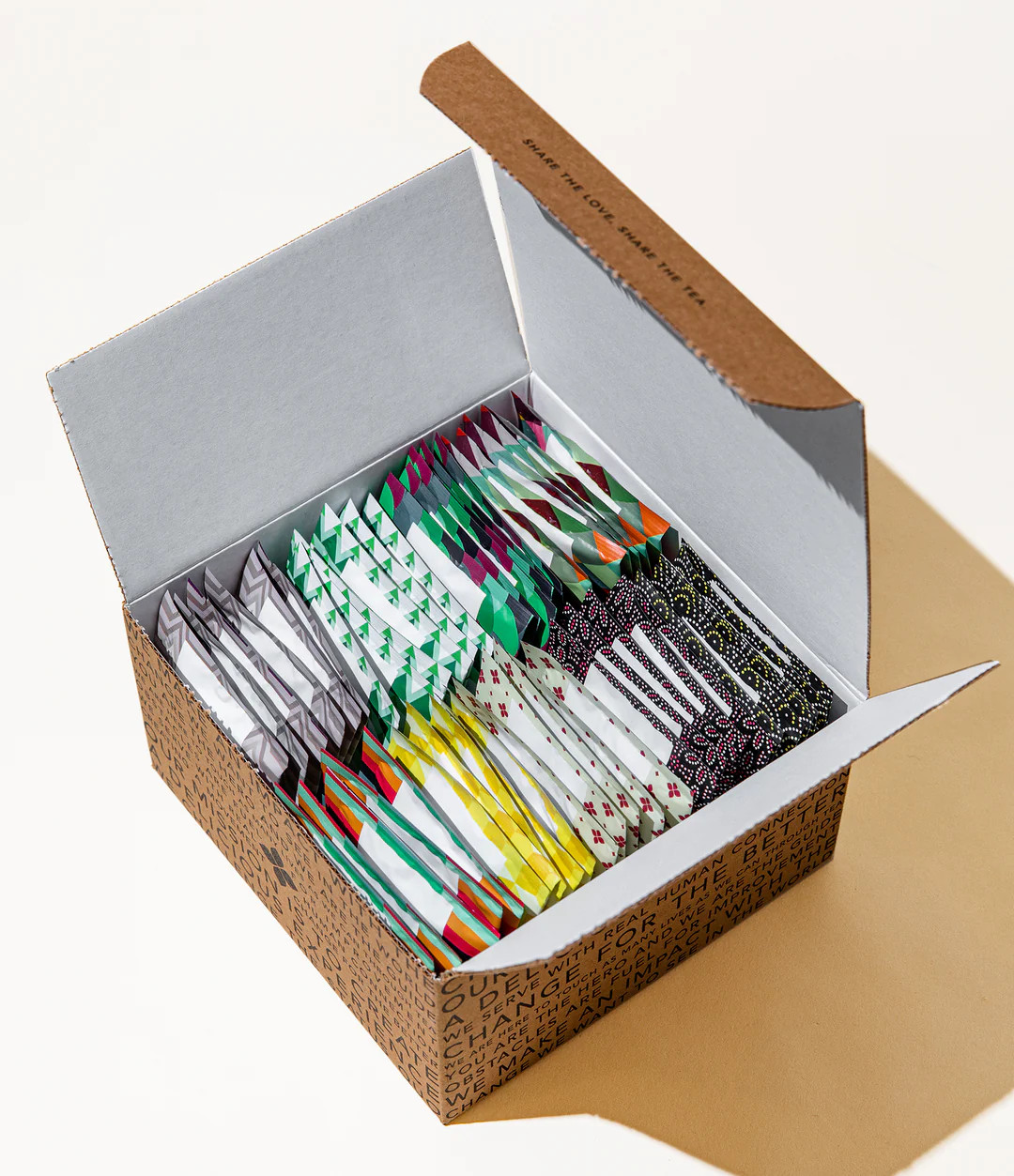 Assorted 50 Count Teabag Sachet Bulk Box | Art of Tea