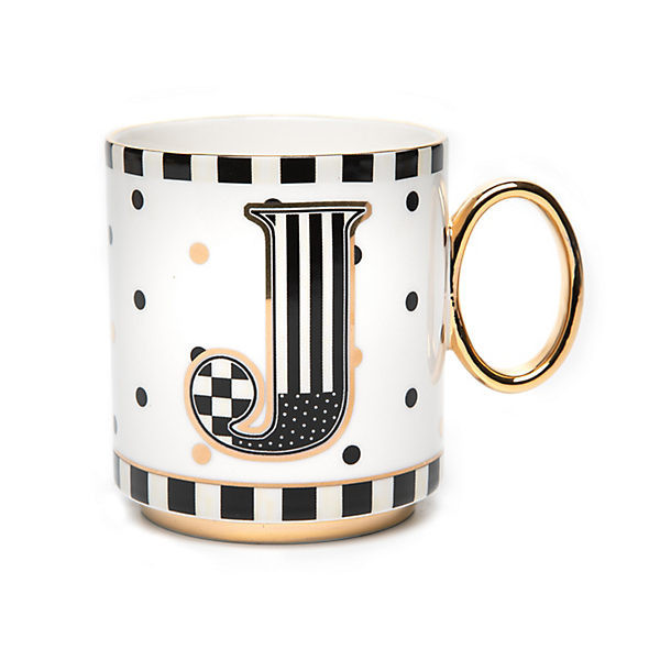 MacKenzie-Childs My Mug - J | MacKenzie-Childs