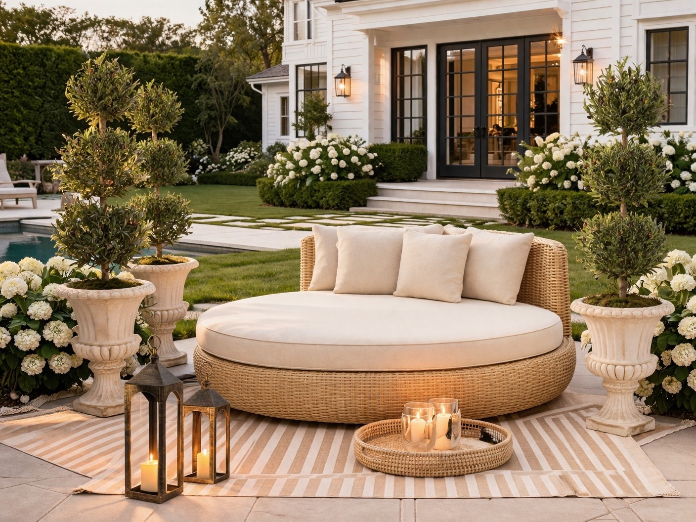 I designed this dreamy and relaxing outdoor patio space all with Amazon home finds. Getting that catalog look at your home doesn't have to be expensive  

#LTKSeasonal #LTKSaleAlert #LTKHome