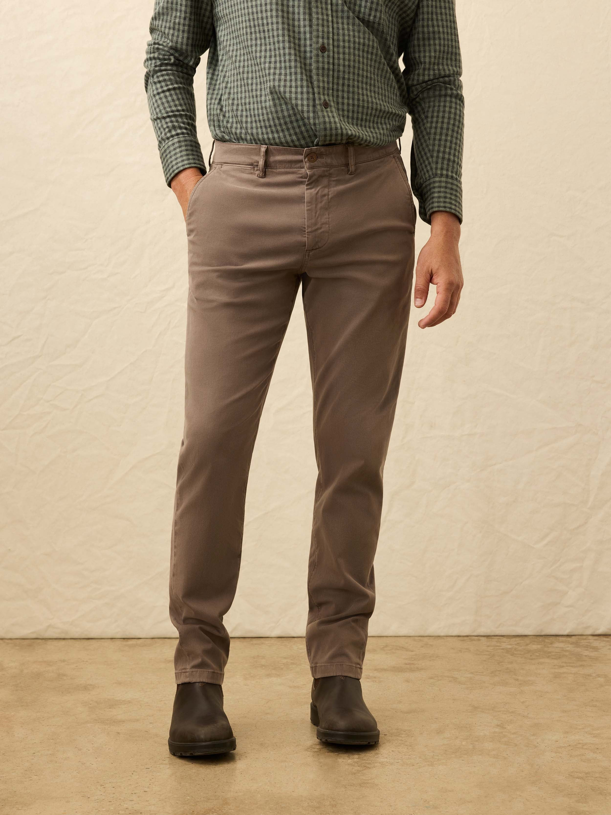 Coastline Chino - Alpine Brown | Faherty