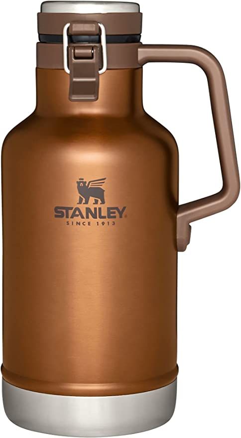 Stanley Classic Easy-Pour Growler 64oz, Insulated Growler Keeps Beer Cold & Carbonated Made with ... | Amazon (US)