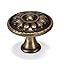 20 Pack Antique Brass Drawer Knobs, Vintage Dresser Drawers Knobs, Solid Round Cabinet Knobs, Sin... | Amazon (US)
