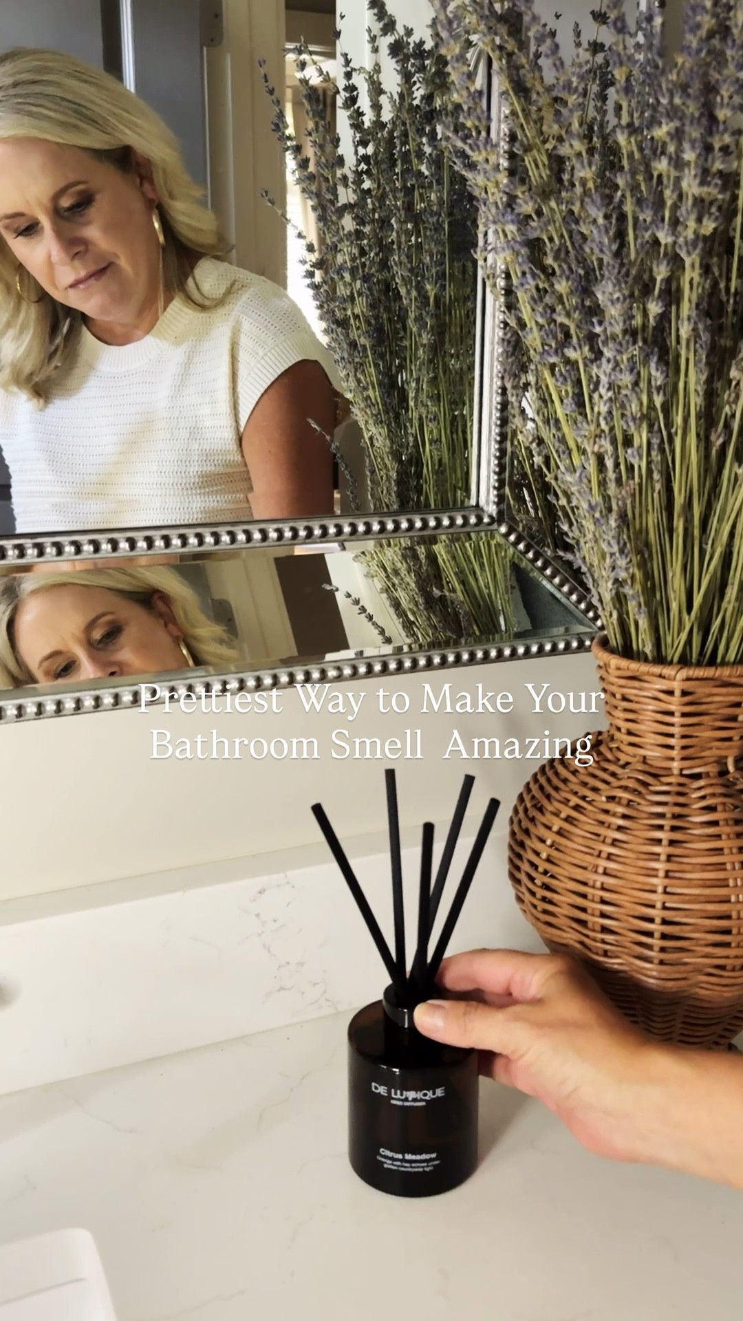  New Scent Obsession!

I just added the De Luminique Reed Diffuser in Citrus Meadow to my guest bathroom and I am in love! 

The fragrance is this beautiful mix of orange, lemon, thyme, and hay — fresh, uplifting, and cozy all at once. 

Not only does it smell amazing, but the vessel is stunning and adds the prettiest touch of style to the space. 

It’s one of those little details that instantly makes a room feel warm and inviting for guests. 

If you’ve been looking for a luxury home fragrance upgrade, this one is a must!

#HomeFragrance #AmazonHomeFinds #HomeDetails #LTKHome #BathroomStyling #AmazonFavorites #DiffuserLove #CozyHomeStyle

#LTKStyleTip #LTKFamily #LTKHome