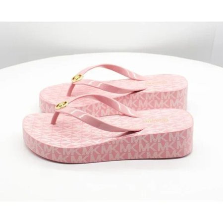 Michael Michael Kors Bedford Signature Logo Platform Flip-Flops | Walmart (US)