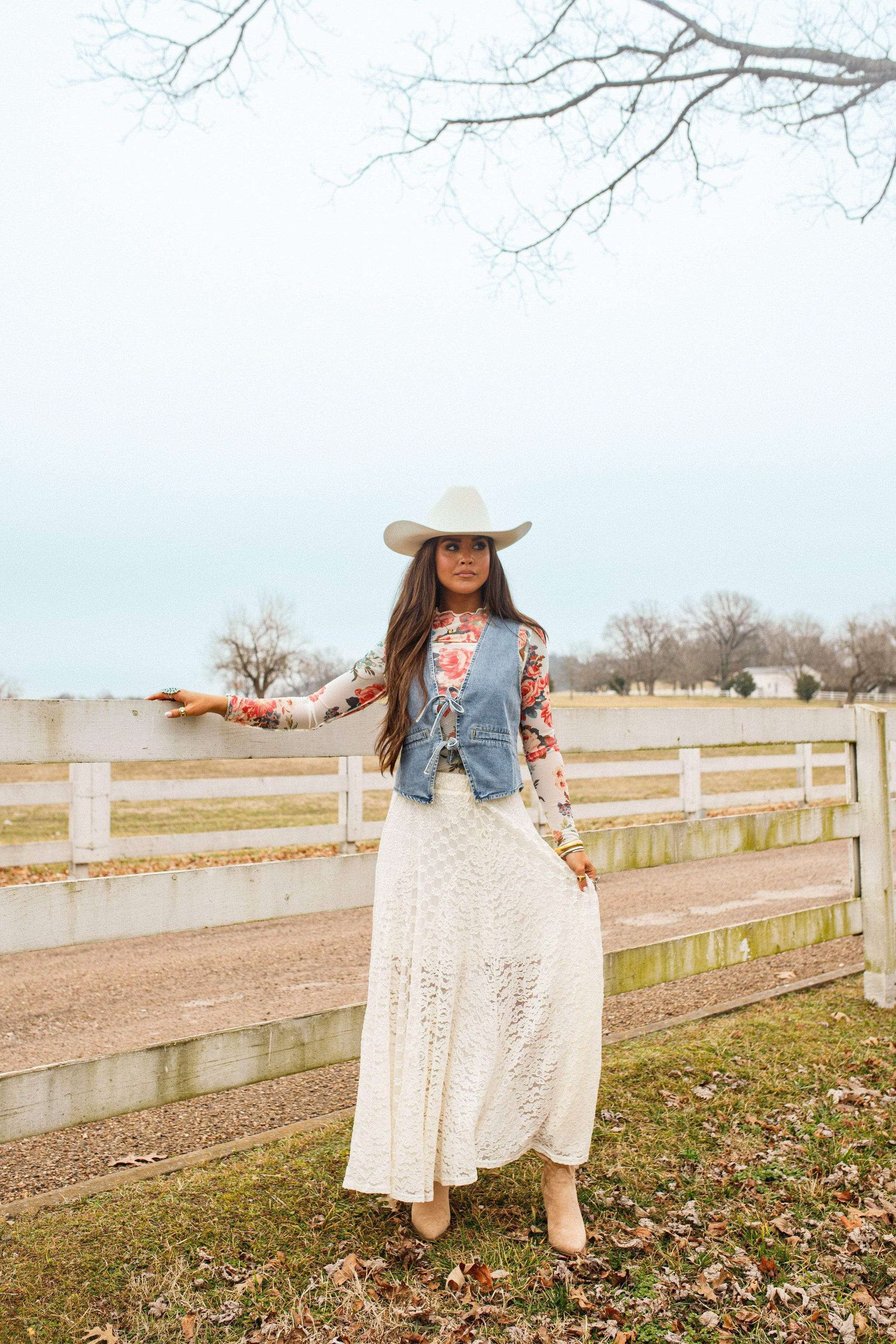 Lovely Lace Maxi Skirt | Lane 201 Boutique