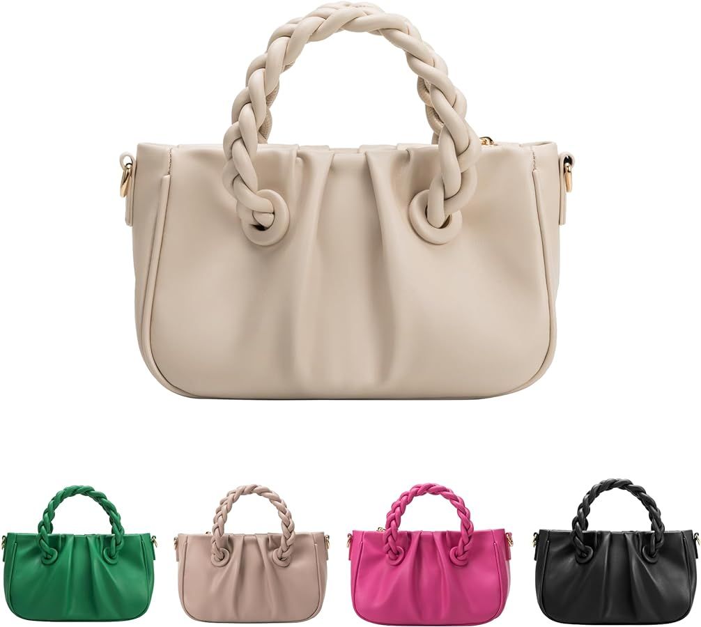 Melie Bianco Handmade Gracelyn Bag - Recycled Vegan Leather Purse - Luxury Small Purse Bag | Amazon (US)