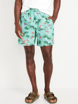 Printed Swim Trunks -- 7-inch inseam | Old Navy (US)